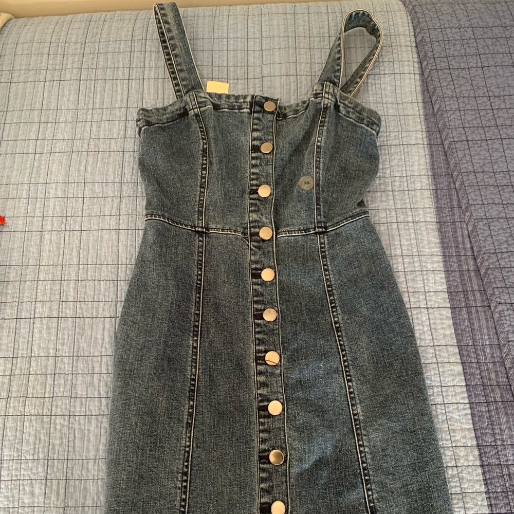 Denim dress